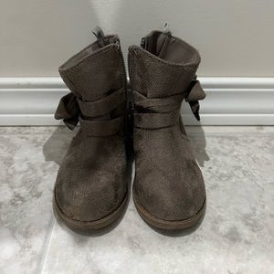 Toddler fall boot brown